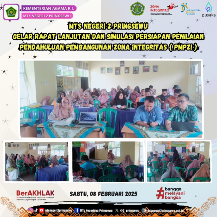 Studi Tiru MTs Negeri 2 Pringsewu Ke SMK SMTI Bandar Lampung (29 Agustus 2024)